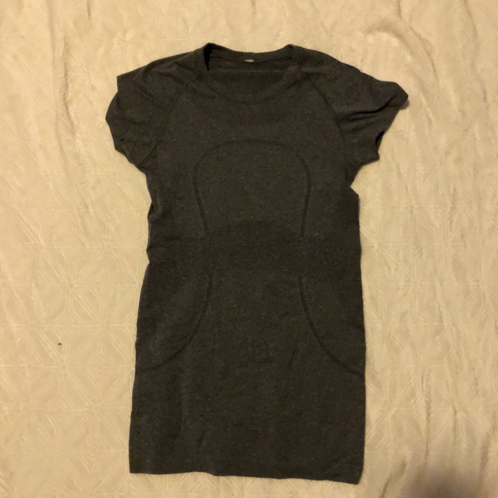 Lululemon Gray Short Sleeve